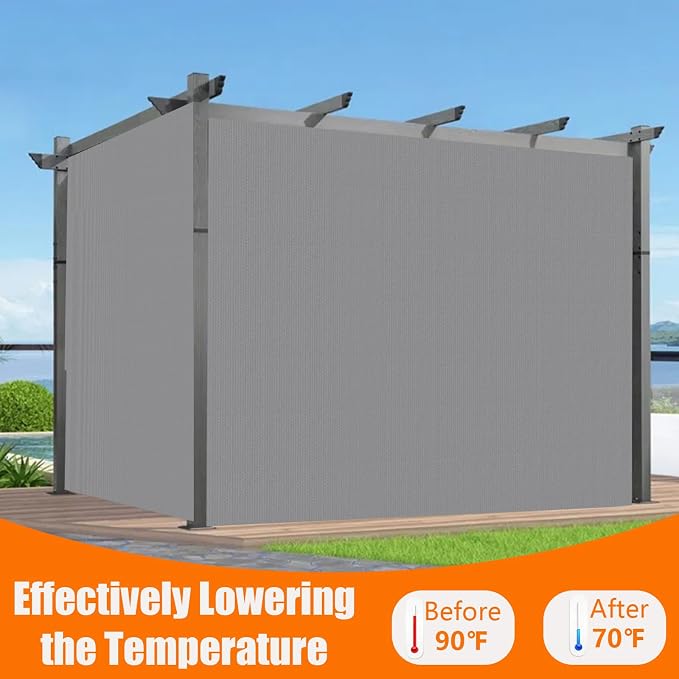POYEE 90% 10x20ft Sun Shade Cloth - Image 3