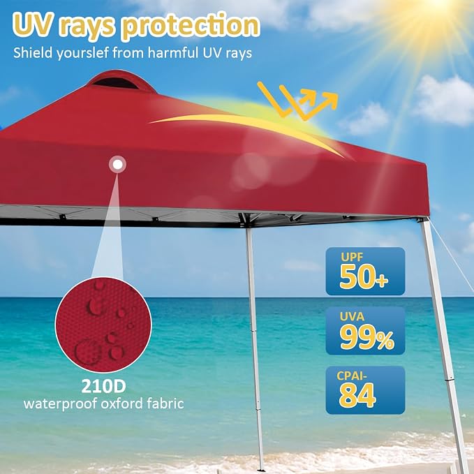 8x8 Top Pop Up Canopy Tent - Image 5