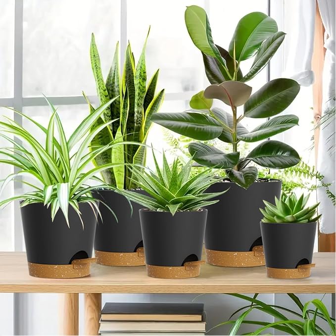 7/6.5/6/5.5/5/4 inch Self Watering Pots - Image 7