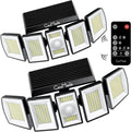 Solar Outdoor Lights, Flood Light Motion Sensor & Dusk to Dawn, Solar by GeoMade