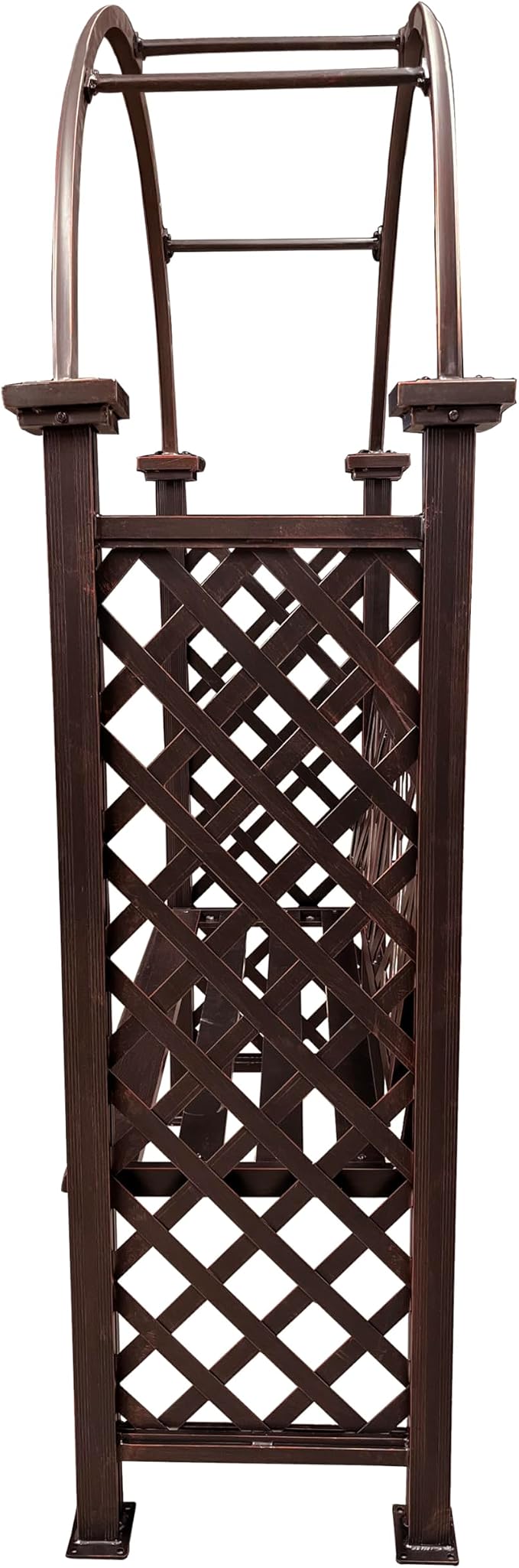 Oakland Living Bronze Aluminum Garden Arbor Arch - Image 4