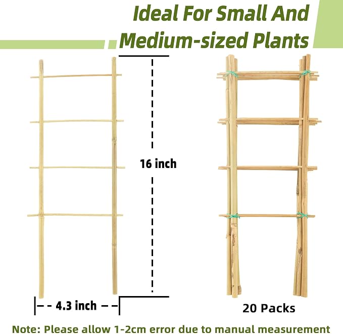 Avalution 20 Pack Bamboo Trellis - Image 5