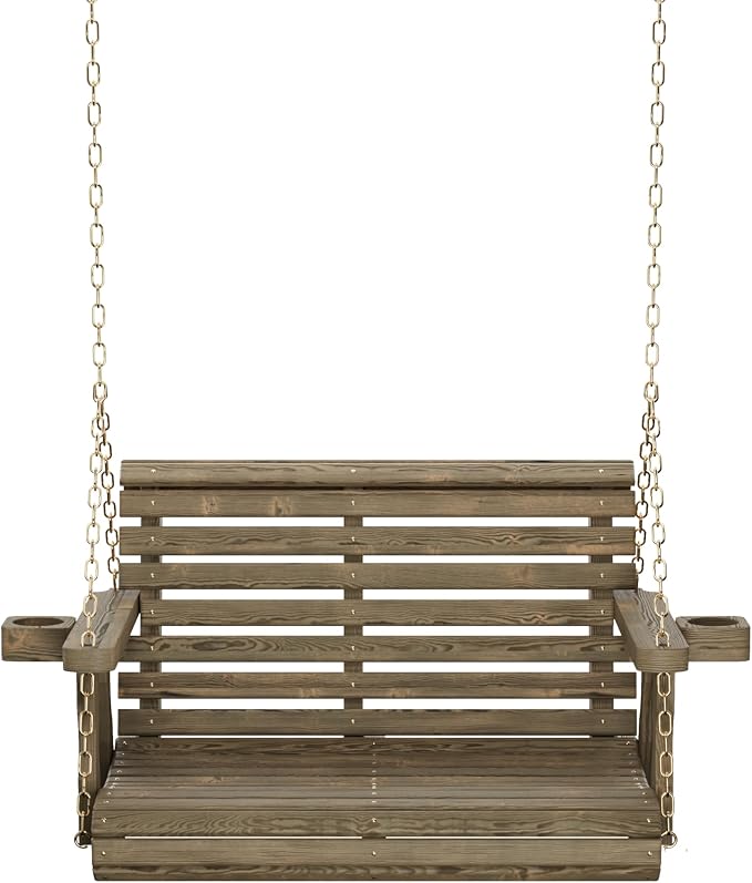 Amish Casual 3 Foot Roll Back Porch Swing - Image 2