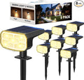 Solar Lights Outdoor Waterproof IP65, Super Bright LED, 3000K 2 Lighting Modes by JEJOT