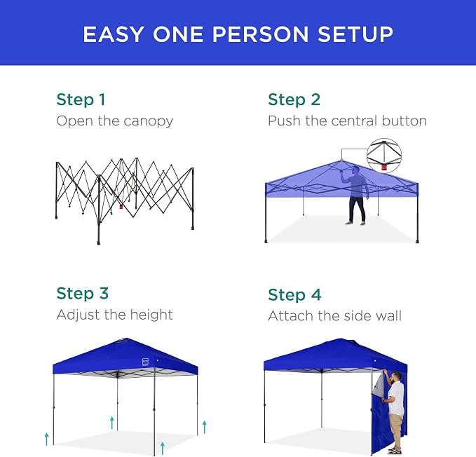 Best Choice Products 10x10ft Pop Up Canopy Tent - Image 3