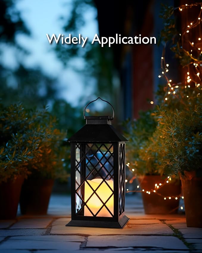 Homemory Solar Lanterns Outdoor Waterproof Hanging - Image 7