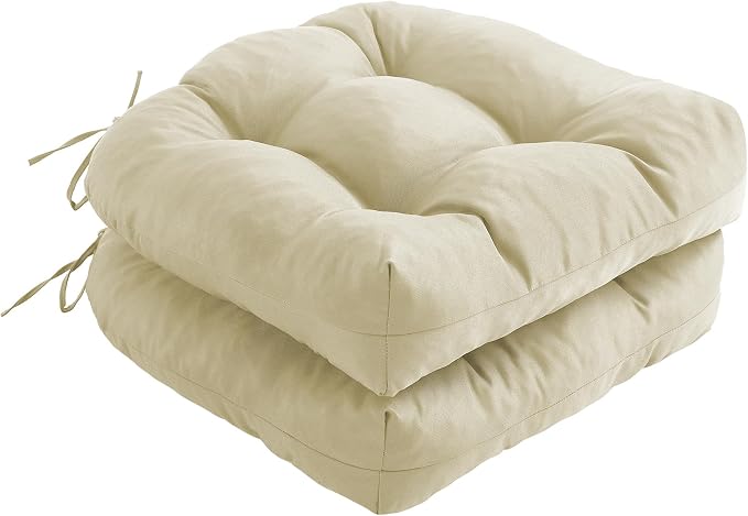 Outdoor Chair Cushions Set of 2, Patio Chair Cushions by IPYNBAP