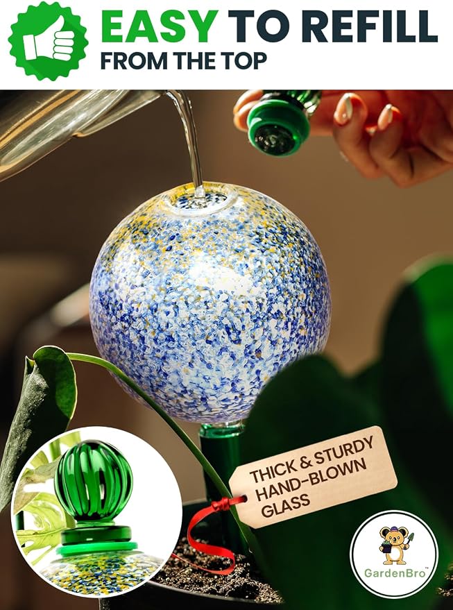 16 Oz Plant Watering Globes for Indoor Plants - Image 3