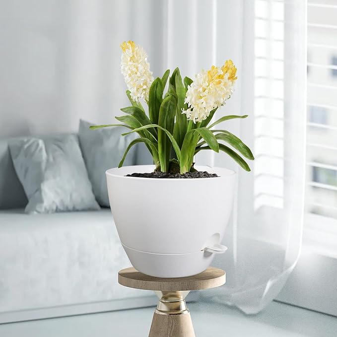 12 inch Large Self Watering Pots - Image 7