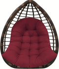 Thicken Egg Chair Cushion Replacement, Outdoor Hammock Swing Cushions by BCKNT