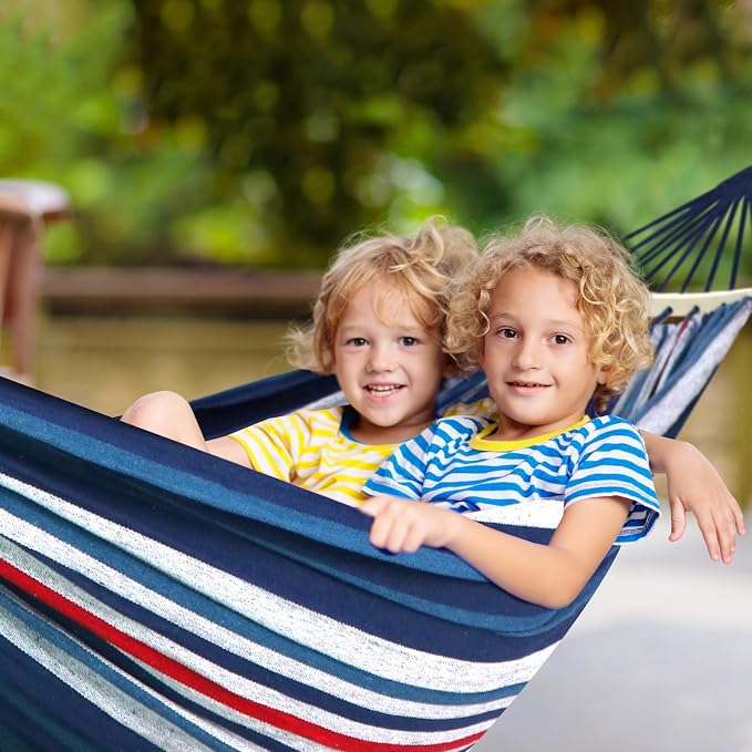 Chihee Cotton Hammock Large Soft Breathable Camping Hammock Holds Up to 660lbs - Image 7