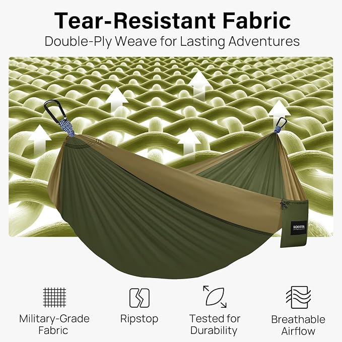 Kootek Camping Hammock, Portable Hammocks - Image 3