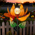Outdoor Solar Lights Garden Decor, Wind Spinner Yard Decorations by AIINY