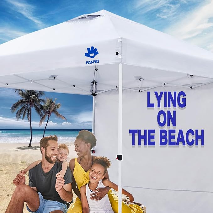 Instant Canopy Tent Sidewalls for 10x10 Pop Up Canopy Waterproof, 99% UV - Image 7