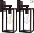 Brightever 2-Pack Outdoor Wall Light Fixtures, Modern Outside Front Porch Lights by Brightever