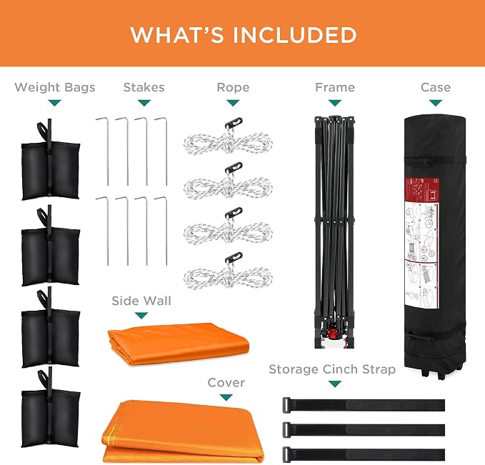 Best Choice Products 10x10ft Pop Up Canopy Tent - Image 7