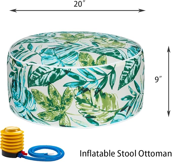 Inflatable Outdoor Ottoman - Image 3