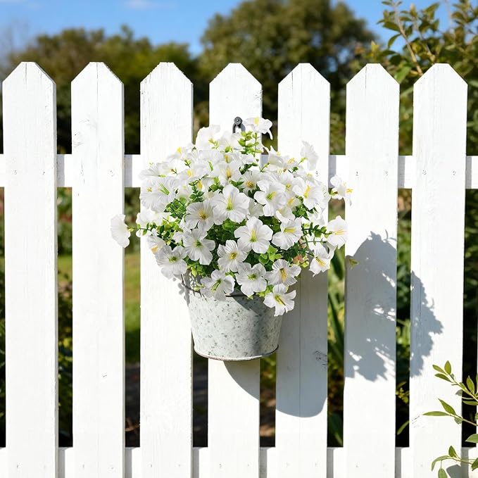 INQCMY Artificial Fake Petunias Flowers - Image 9