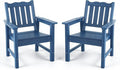 Stoog All-Weather Patio Chairs Set of 2, Heavy Duty Outdoor Chairs by Stoog