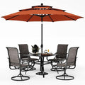 PHI VILLA Patio Dining Set by PHIVILLAThepioneerofcomfortablehouseholdsupplies