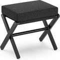Foldable Foot Stool Ottoman, Small Padded Foot Rest by BAMBOOHOMIE