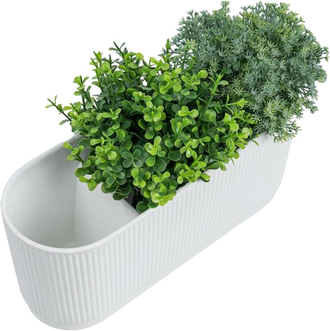 MyGift 11 Inch Ceramic Herb Planter by MyGiftHome