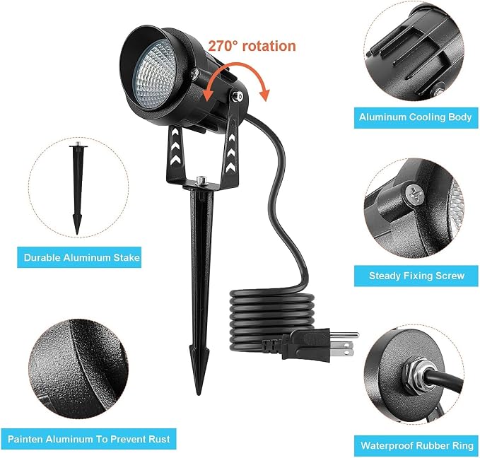 Christmas RGB Spot Lights, Outdoor Spotlights - Image 6