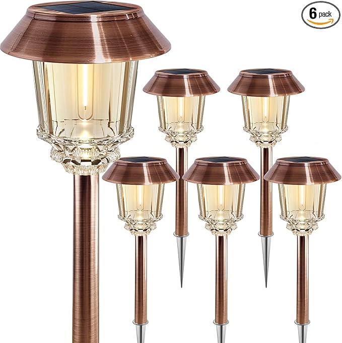 XMCOSY+ Solar Pathway Lights Outdoor by XMcosy