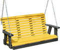 Poly Lumber Wood 5FT Porch Swing Amish Craftsmandship Made in USA HDPE by Unknown