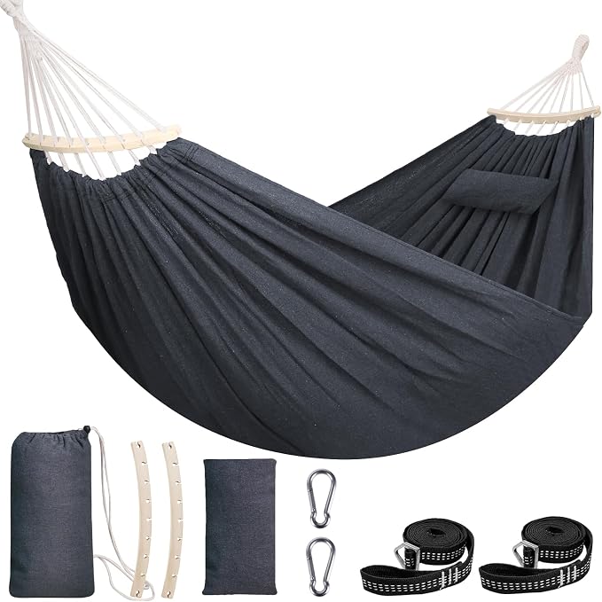 Chihee Hammock for Stand 9.8ft x 4.9ft Soft Cotton Hammock Holds Up to 660lbs by Chihee