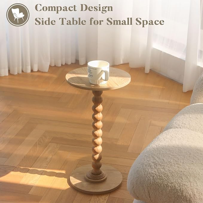 Small Side Table, Drink Table for Small Spaces, Modern Martini Table - Image 4