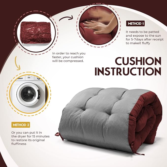 Outdoor Chaise Lounge Chair Cushion Waterproof 74.4 x 22 x 4.7 Inches Lounge - Image 6