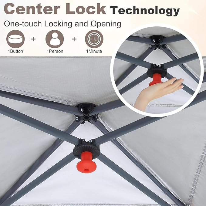 MASTERCANOPY Pop Up 10x10 Canopy Tent - Image 4