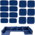 Outdoor Cushion Covers for Patio Furniture, Patio Cushion Covers Replacement by SpaceHop