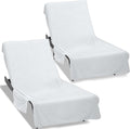 Super Soft & Thick Lounge Chair Towel Cover, Chaise Lounge Cover by Ruikyhom