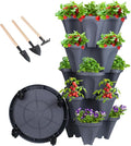 DUNCHATY Stackable Planter, Vertical Garden Planter by DUNCHATY