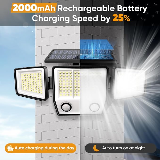 Solar Lights Outdoor Waterproof Motion Sensor - Image 3