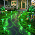 Solar Lights Outdoor, St Patricks Day 8 Pack Mushroom Landscape Lights by SolarOutdoorLights