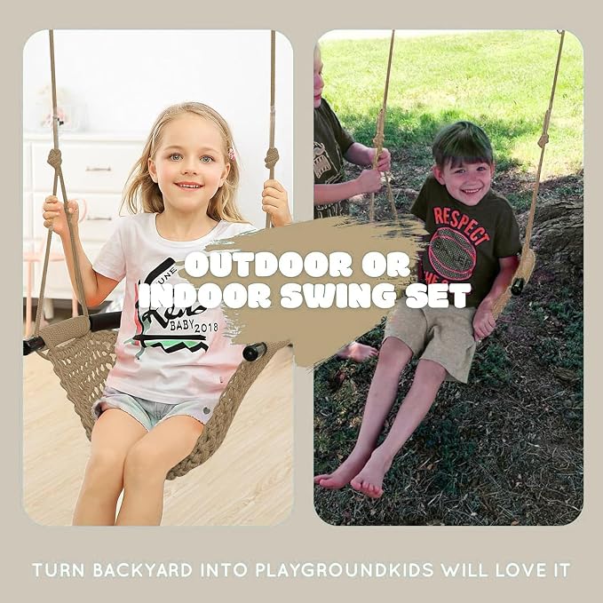 JKsmart Toddler Swing, Swing Seat - Image 6