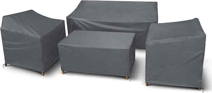 STARTWO Outdoor Furniture Cover Waterproof, 4 Piece Patio Furniture Set Cover - Image 9