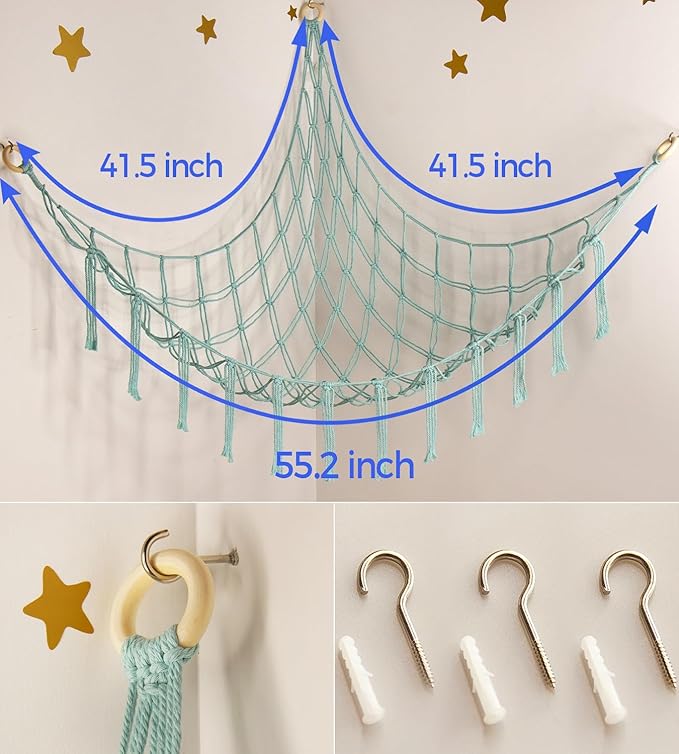 Stuffed Animal Hammock-Large Stuffed Animal Net - Image 6