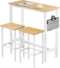 Finnhomy Bar Table Set, 39.3" Pub Table High Top Table, Rectangular Bar Height by Finnhomy