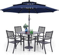PHI VILLA Patio Dining Set 6 Piece by PHIVILLAThepioneerofcomfortablehouseholdsupplies