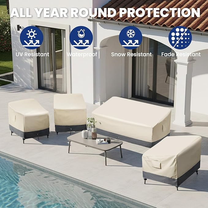 Extra Heavy Duty Patio Chair Covers Waterproof - Image 7