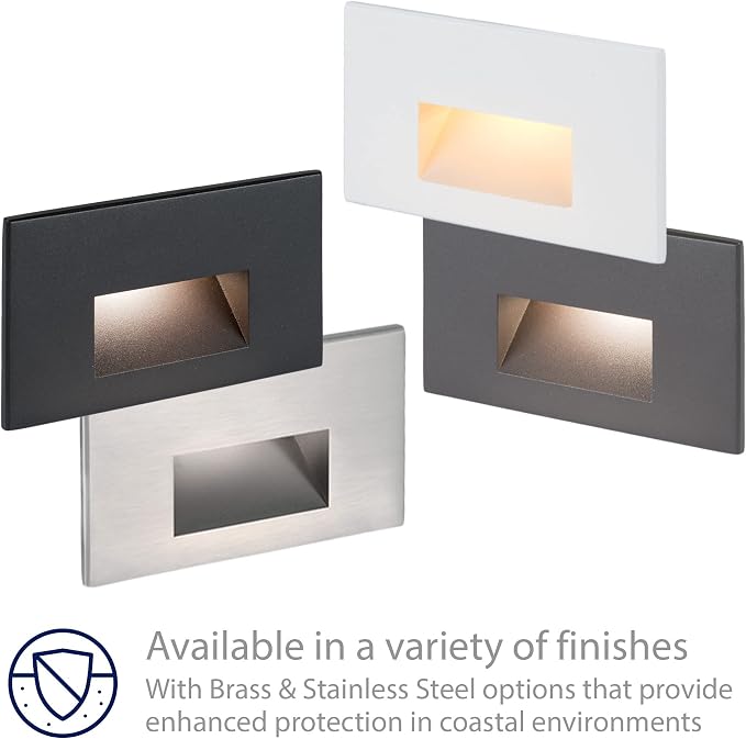 WAC Landscape Lighting, LEDme 120V LED Horizontal Indoor and Outdoor Step and - Image 5
