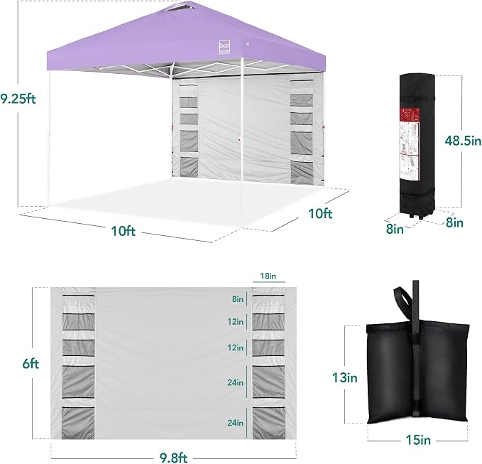 Best Choice Products 10x10ft Pop Up Canopy Tent - Image 8
