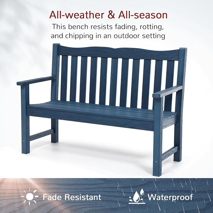 Stoog 4-Piece Patio Furniture Set, All-Weather HIPS Outdoor Dining Set - Image 2