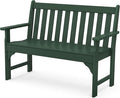 POLYWOOD Vineyard 48" Outdoor Patio Bench by POLYWOOD