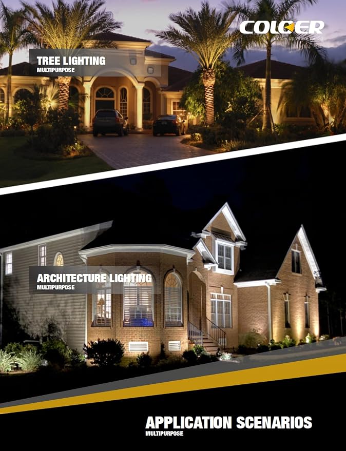 COLOER Die-cast Brass Landscape Spot Lights Outdoor - Image 7