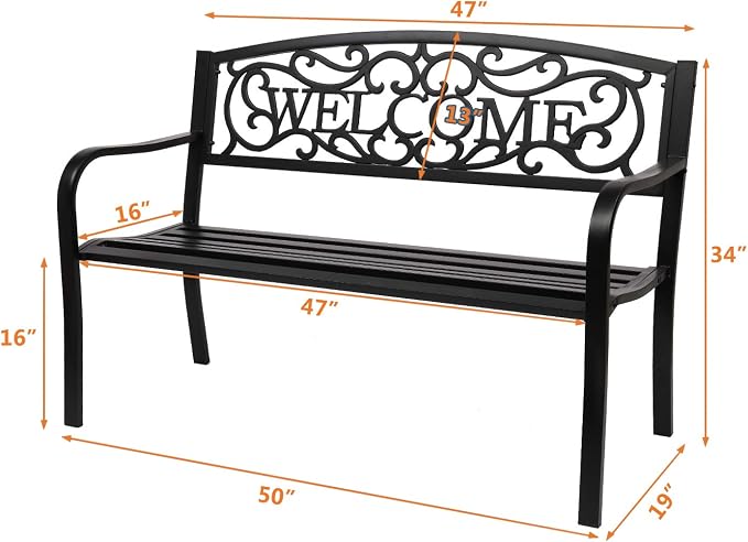 Outvita Outdoor Bench - Image 3